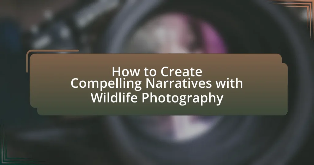 How to Create Compelling Narratives with Wildlife Photography