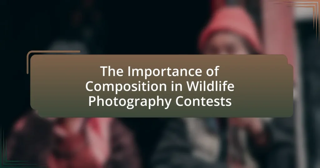 The Importance of Composition in Wildlife Photography Contests